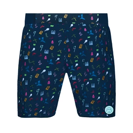 Shorts pour enfant BIDI BADU Tafari Tech Shorts Dark Blue, Mixed