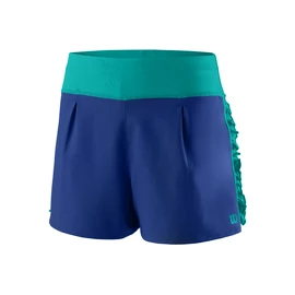 Shorts pour jeune fille Wilson Core 2.5 Blue/Green