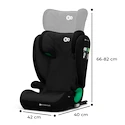 Siège auto Kinderkraft Junior Fix 2 i-Size 100-150 cm Graphite Black