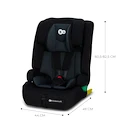 Siège auto Kinderkraft Safety Fix 2 i-Size 76-150 cm Black 8Kg
