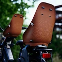 Siège de vélo Urban Iki  BIO Rear seat Carrier mounting Haniwa Brown/Bincho Black