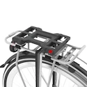 Siège de vélo Urban Iki  BIO Rear seat Carrier mounting Haniwa Brown/Bincho Black