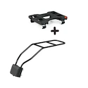 Siège de vélo Urban Iki  Rear seat Frame mounting Bincho Black/Kurumi Brown
