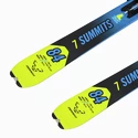 Skis alpins Dynafit  Seven summits plus Lime yellow  + Peau + fixations de ski