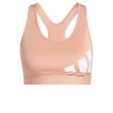 Soutien-gorge adidas Believe This Medium Support Workout Logo Ambient Blush
