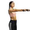 Soutien-gorge pour femme adidas  Believe This Medium Support Workout Logo Ambient Blush