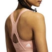 Soutien-gorge pour femme adidas  Believe This Medium Support Workout Logo Ambient Blush