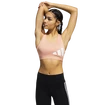 Soutien-gorge pour femme adidas  Believe This Medium Support Workout Logo Ambient Blush
