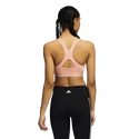 Soutien-gorge pour femme adidas  Believe This Medium Support Workout Logo Ambient Blush