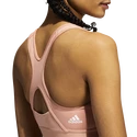 Soutien-gorge pour femme adidas  Believe This Medium Support Workout Logo Ambient Blush