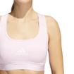 Soutien-gorge pour femme adidas  PWR Mid-Support Clear Pink