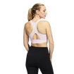Soutien-gorge pour femme adidas  PWR Mid-Support Clear Pink