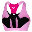 Soutien-gorge pour femme Mizuno  High Support Bra Pink Peacock