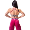 Soutien-gorge pour femme Nebbia NEBBIA x OLYMPIA Washed Open Back Sports Bra LEGACY 779 red