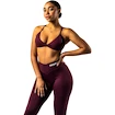 Soutien-gorge pour femme Nebbia STRONG BEAUTY Medium-Support Sports Bra TWIST-KNOT 423 dark red