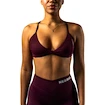 Soutien-gorge pour femme Nebbia STRONG BEAUTY Medium-Support Sports Bra TWIST-KNOT 423 dark red