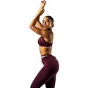 Soutien-gorge pour femme Nebbia STRONG BEAUTY Medium-Support Sports Bra TWIST-KNOT 423 dark red