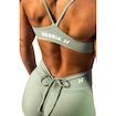 Soutien-gorge pour femme Nebbia STRONG BEAUTY Medium-Support Sports Bra TWIST-KNOT 423 light green