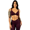 Soutien-gorge pour femme Nebbia STRONG BEAUTY Sports Bra 424 dark red