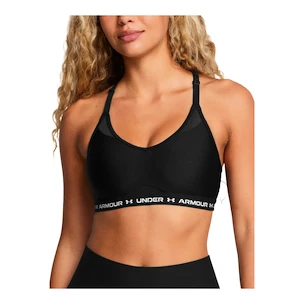 Soutien-gorge pour femme Under Armour  Crossback Low Bra Black