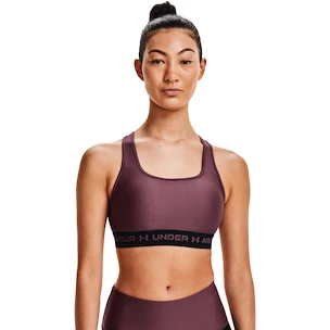 Soutien-gorge pour femme Under Armour  Crossback Mid Bra-PPL XS