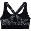 Soutien-gorge pour femme Under Armour  Mid Crossback Printed Black