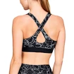 Soutien-gorge pour femme Under Armour  Mid Crossback Printed Black