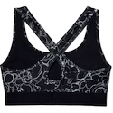 Soutien-gorge pour femme Under Armour  Mid Crossback Printed Black