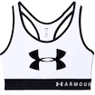 Soutien-gorge pour femme Under Armour  Mid Keyhole Graphic White
