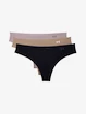 String femme Under Armour  PS Thong 3Pack Black