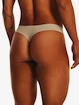 String femme Under Armour  PS Thong 3Pack Brown