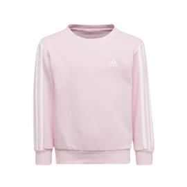 Sweat-shirt pour enfant adidas Essentials 3-Stripes Crew Neck Clear Pink