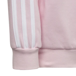 Sweat-shirt pour enfant adidas  Essentials 3-Stripes Crew Neck Clear Pink 128 cm