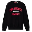 Sweat-shirt pour enfant CCM  Athleisure Crew Black