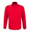 Sweat-shirt pour enfant CCM  LOCKER ROOM FLEECE 1/4 ZIP red  XL