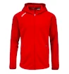 Sweat-shirt pour enfant CCM  LOCKER ROOM FLEECE FULL ZIP HOODIE Red M