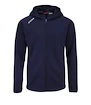 Sweat-shirt pour enfant CCM  LOCKER ROOM FLEECE FULL ZIP HOODIE true navy