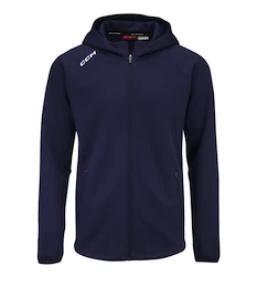 Sweat-shirt pour enfant CCM LOCKER ROOM FLEECE FULL ZIP HOODIE true navy