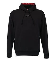 Sweat-shirt pour enfant CCM Team Fleece Pullover Hoodie black