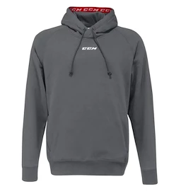 Sweat-shirt pour enfant CCM Team Fleece Pullover Hoodie dark grey