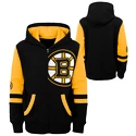 Sweat-shirt pour enfant Outerstuff  FACEOFF FULL ZIP FLEECE HOODIE BOSTON BRUINS