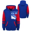 Sweat-shirt pour enfant Outerstuff  FACEOFF FULL ZIP FLEECE HOODIE   NEW YORK RANGERS