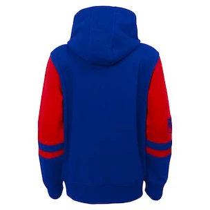 Sweat-shirt pour enfant Outerstuff  FACEOFF FULL ZIP FLEECE HOODIE   NEW YORK RANGERS