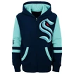 Sweat-shirt pour enfant Outerstuff  FACEOFF FULL ZIP FLEECE HOODIE SEATTLE KRAKEN