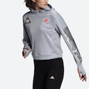 Sweat-shirt pour femme adidas  Space Hoodie Halo Silver