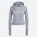 Sweat-shirt pour femme adidas  Space Hoodie Halo Silver