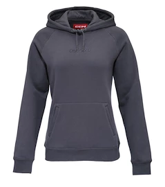 Sweat-shirt pour femme CCM Core Pullover Hoodie Charcoal ženy