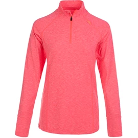 Sweat-shirt pour femme Endurance Core X1 Elite Melańge Midlayer Pitaya Pink