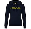 Sweat-shirt pour femme Head  Club Rosie Hoodie Dark Blue/Yellow S