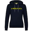 Sweat-shirt pour femme Head  Club Rosie Hoodie Dark Blue/Yellow S